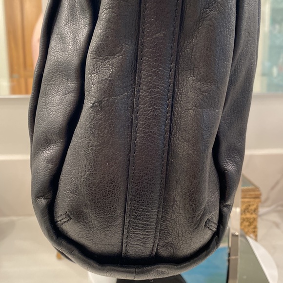 Cole Haan - Classic Black Leather Shoulder Bag - EUC - Picture 11 of 17